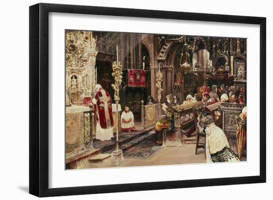 Mass-Jose Gallegos Y Arnosa-Framed Giclee Print