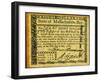 Massachusetts Banknote-null-Framed Giclee Print