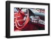 Massachusetts, Beverly Farms, Antique Cars, 1960S Chrysler 300, Interior-Walter Bibikow-Framed Photographic Print