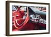 Massachusetts, Beverly Farms, Antique Cars, 1960S Chrysler 300, Interior-Walter Bibikow-Framed Photographic Print