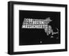 Massachusetts Black and White Map-NaxArt-Framed Art Print