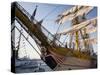 Massachusetts, Boston, Sail Boston Tall Ships Festival, Romanian Tall Ship, Mircea, Figurehead, USA-Walter Bibikow-Stretched Canvas