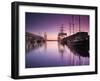 Massachusetts, Boston, Sail Boston Tall Ships Festival, Tall Ships by World Trade Center, USA-Walter Bibikow-Framed Photographic Print