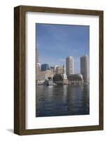 Massachusetts, Boston. Skyline and Waterfront Area View from Fan Pier-Cindy Miller Hopkins-Framed Photographic Print