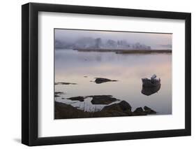 Massachusetts, Cape Ann, Gloucester, Annisquam, Autumn Morning-Walter Bibikow-Framed Photographic Print