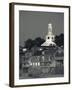 Massachusetts, Cape Ann, Rockport, Town View from Front Beach, USA-Walter Bibikow-Framed Photographic Print