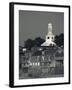 Massachusetts, Cape Ann, Rockport, Town View from Front Beach, USA-Walter Bibikow-Framed Photographic Print