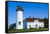 Massachusetts, Cape Cod, Chatham, Chatham Lighthouse-Walter Bibikow-Framed Stretched Canvas