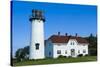Massachusetts, Cape Cod, Chatham, Chatham Lighthouse-Walter Bibikow-Stretched Canvas