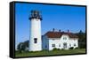 Massachusetts, Cape Cod, Chatham, Chatham Lighthouse-Walter Bibikow-Framed Stretched Canvas