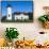 Massachusetts, Cape Cod, Chatham, Chatham Lighthouse-Walter Bibikow-Framed Stretched Canvas displayed on a wall