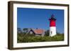 Massachusetts, Cape Cod, Eastham, Nauset Light, Lighthouse-Walter Bibikow-Framed Photographic Print