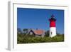 Massachusetts, Cape Cod, Eastham, Nauset Light, Lighthouse-Walter Bibikow-Framed Photographic Print