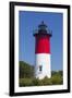 Massachusetts, Cape Cod, Eastham, Nauset Light, Lighthouse-Walter Bibikow-Framed Premium Photographic Print