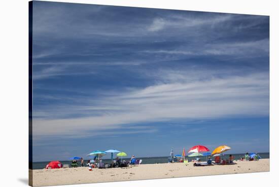 Massachusetts, Cape Cod, Provincetown, Race Point Beach-Walter Bibikow-Stretched Canvas