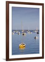 Massachusetts, Cape Cod, Provincetown, the West End, Boats-Walter Bibikow-Framed Premium Photographic Print