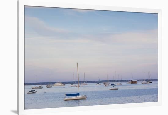 Massachusetts, Cape Cod, Provincetown, the West End, Boats-Walter Bibikow-Framed Photographic Print