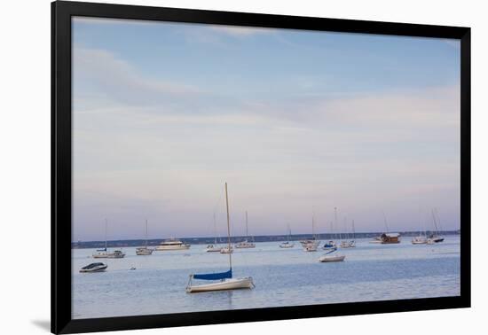 Massachusetts, Cape Cod, Provincetown, the West End, Boats-Walter Bibikow-Framed Photographic Print