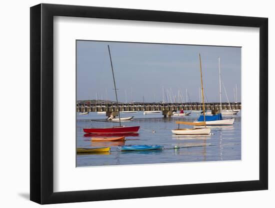 Massachusetts, Cape Cod, Provincetown, the West End, Boats-Walter Bibikow-Framed Photographic Print