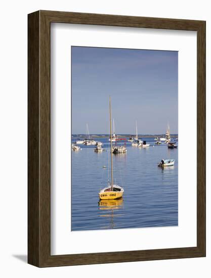 Massachusetts, Cape Cod, Provincetown, the West End, Boats-Walter Bibikow-Framed Photographic Print