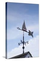 Massachusetts, Cape Cod, Provincetown, the West End, Weather Vane-Walter Bibikow-Stretched Canvas