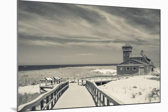 Massachusetts, Cape Cod, Race Point, Old Harbor Life Saving Station-Walter Bibikow-Mounted Photographic Print