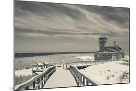 Massachusetts, Cape Cod, Race Point, Old Harbor Life Saving Station-Walter Bibikow-Mounted Photographic Print