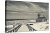 Massachusetts, Cape Cod, Race Point, Old Harbor Life Saving Station-Walter Bibikow-Stretched Canvas