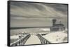 Massachusetts, Cape Cod, Race Point, Old Harbor Life Saving Station-Walter Bibikow-Framed Stretched Canvas