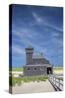 Massachusetts, Cape Cod, Race Point, Old Harbor Life Saving Station-Walter Bibikow-Stretched Canvas