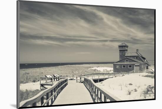 Massachusetts, Cape Cod, Race Point, Old Harbor Life Saving Station-Walter Bibikow-Mounted Photographic Print