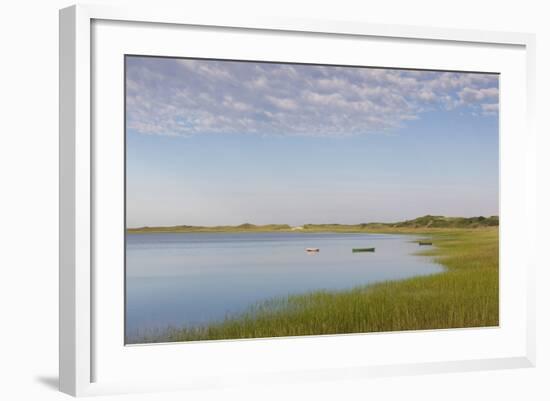 Massachusetts, Cape Cod, Wellfleet, View of the Gut by Great Island-Walter Bibikow-Framed Photographic Print