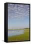 Massachusetts, Cape Cod, Wellfleet, View of the Gut by Great Island-Walter Bibikow-Framed Stretched Canvas