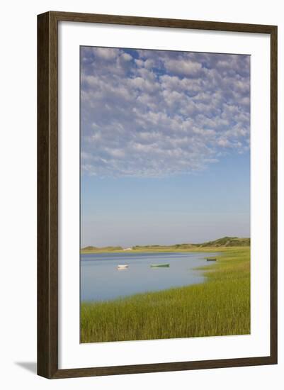 Massachusetts, Cape Cod, Wellfleet, View of the Gut by Great Island-Walter Bibikow-Framed Photographic Print