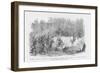 Massachusetts Charges Confederate Redan before Yorktown-Frank Leslie-Framed Art Print