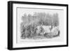 Massachusetts Charges Confederate Redan before Yorktown-Frank Leslie-Framed Art Print