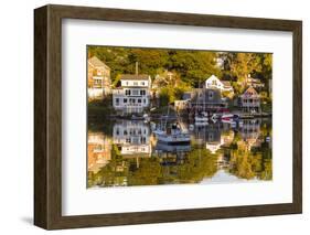 Massachusetts, Gloucester, Annisquam, Lobster Cove, Autumn-Walter Bibikow-Framed Photographic Print