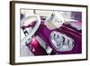 Massachusetts, Gloucester, Antique Car Show, Fuzzy Dice-Walter Bibikow-Framed Photographic Print