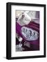 Massachusetts, Gloucester, Antique Car Show, Fuzzy Dice-Walter Bibikow-Framed Photographic Print