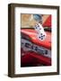 Massachusetts, Gloucester, Antique Car Show, Fuzzy Dice-Walter Bibikow-Framed Photographic Print