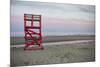 Massachusetts, Gloucester, Good Harbor Beach, Life Guard Chair-Walter Bibikow-Mounted Photographic Print