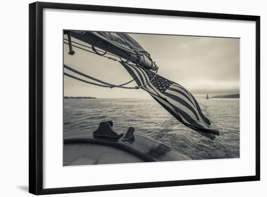 Massachusetts, Gloucester, Schooner Festival, the Schooner Virginia-Walter Bibikow-Framed Photographic Print