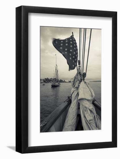 Massachusetts, Gloucester, Schooner Festival, the Schooner Virginia-Walter Bibikow-Framed Photographic Print