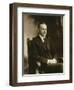 Massachusetts Governor Calvin Coolidge, Would Become the President in 1923, 1919-null-Framed Art Print