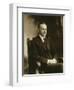 Massachusetts Governor Calvin Coolidge, Would Become the President in 1923, 1919-null-Framed Art Print