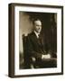 Massachusetts Governor Calvin Coolidge, Would Become the President in 1923, 1919-null-Framed Art Print