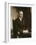 Massachusetts Governor Calvin Coolidge, Would Become the President in 1923, 1919-null-Framed Art Print