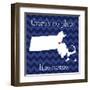 Massachusetts Home-N. Harbick-Framed Art Print