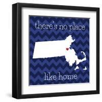 Massachusetts Home-N. Harbick-Framed Art Print