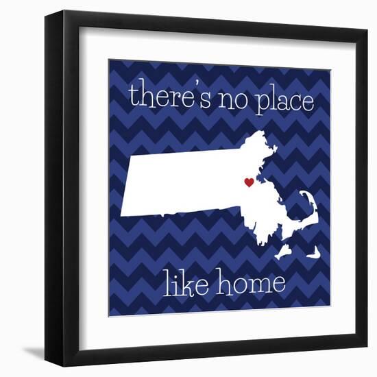 Massachusetts Home-N. Harbick-Framed Art Print